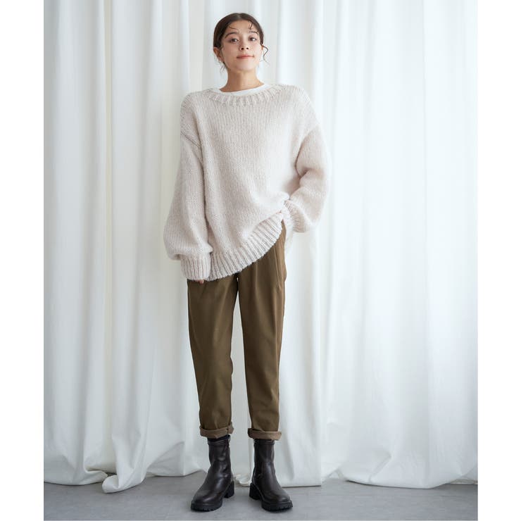 モヘヤタッチオーバサイズニット | Lbc with Life | 詳細画像30 