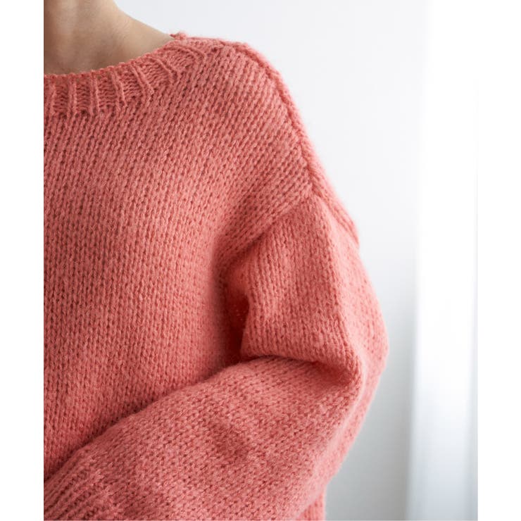 モヘヤタッチオーバサイズニット | Lbc with Life | 詳細画像33 