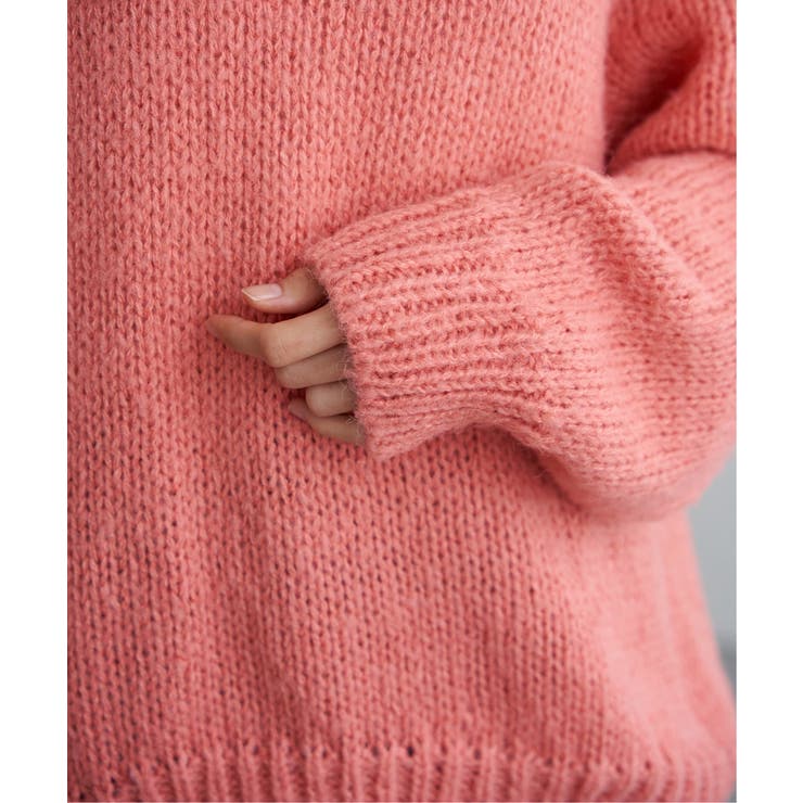 モヘヤタッチオーバサイズニット | Lbc with Life | 詳細画像34 