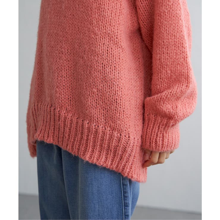 モヘヤタッチオーバサイズニット | Lbc with Life | 詳細画像36 