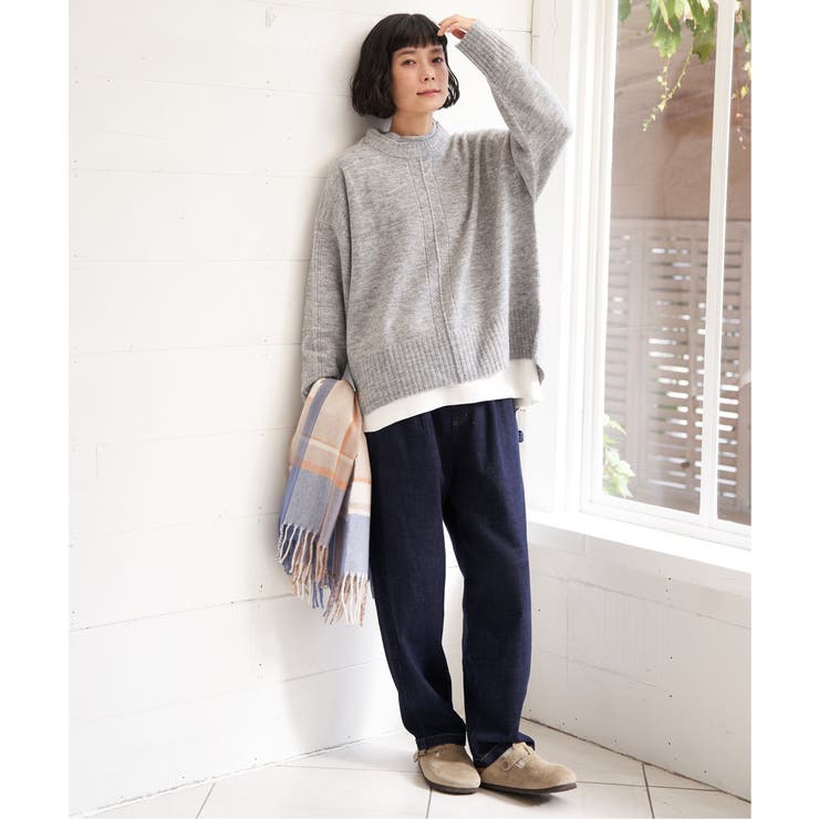 透かしラインバックスリットニット | Lbc with Life | 詳細画像10 