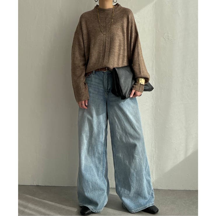 透かしラインバックスリットニット | Lbc with Life | 詳細画像32 