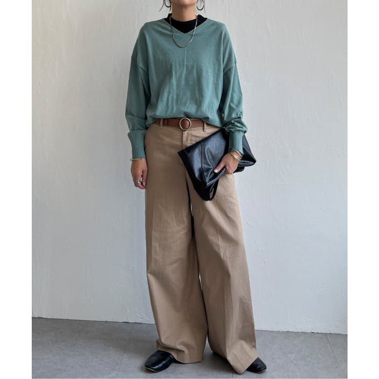 ソフトタッチアイレットVネックプルオーバー | Lbc with Life | 詳細画像20