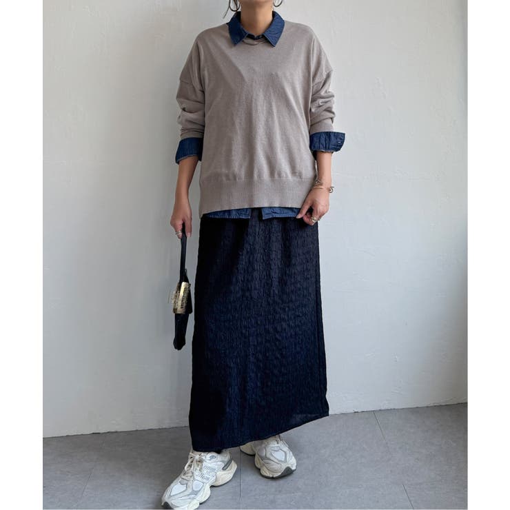 ソフトタッチアイレットVネックプルオーバー | Lbc with Life | 詳細画像28