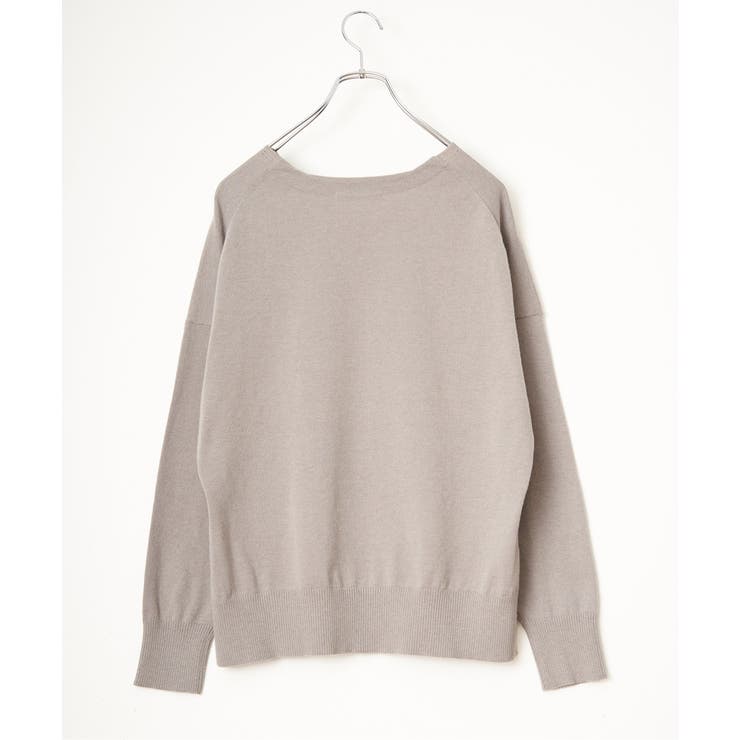 ソフトタッチアイレットVネックプルオーバー | Lbc with Life | 詳細画像30