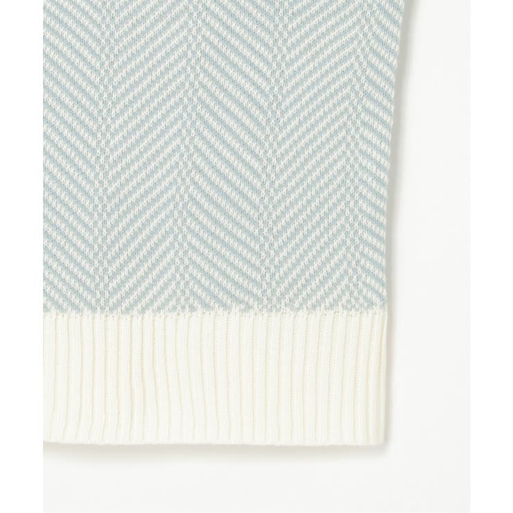 ヘリンボン柄ニットプルオーバー | Lbc with Life | 詳細画像19 