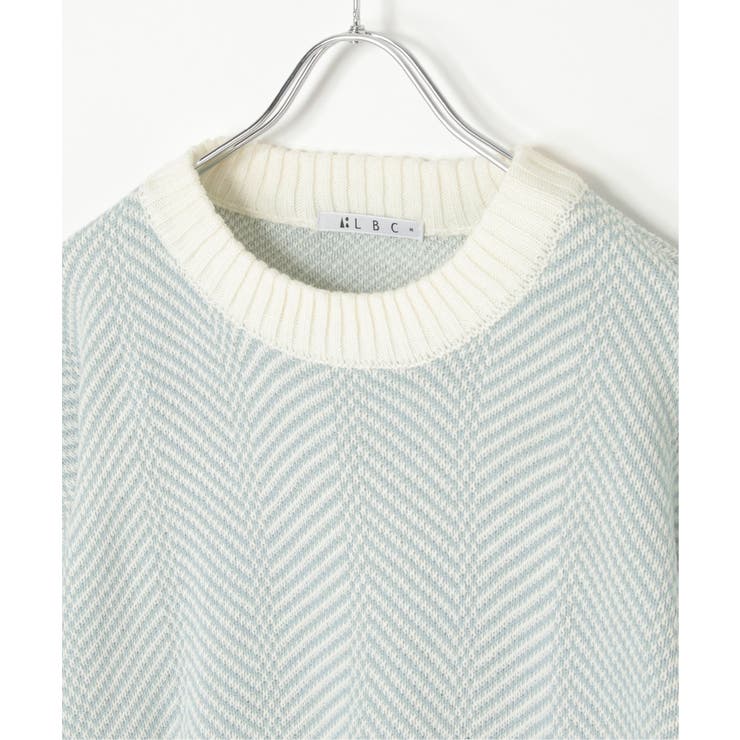 ヘリンボン柄ニットプルオーバー | Lbc with Life | 詳細画像32 