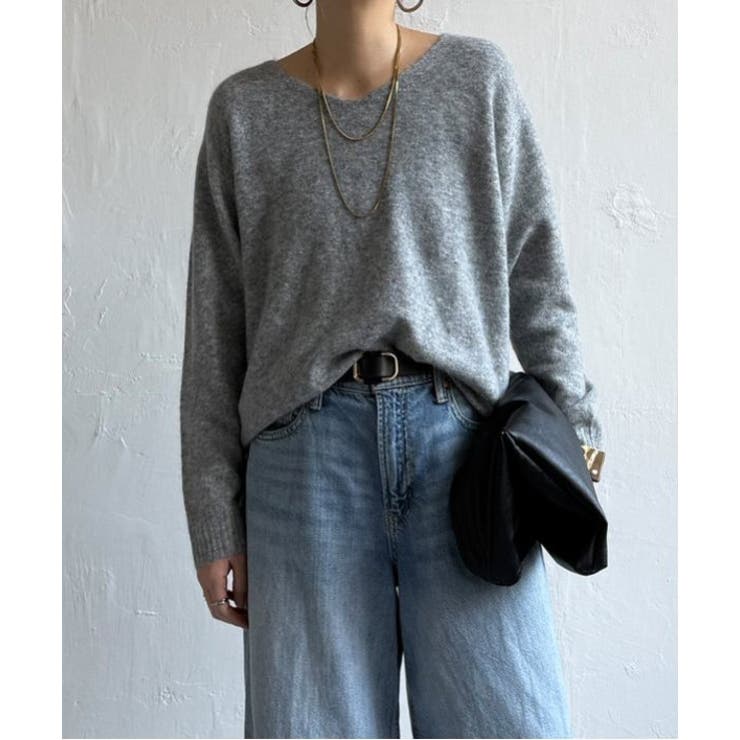 アンゴラコンVネックニット | Lbc with Life | 詳細画像15 