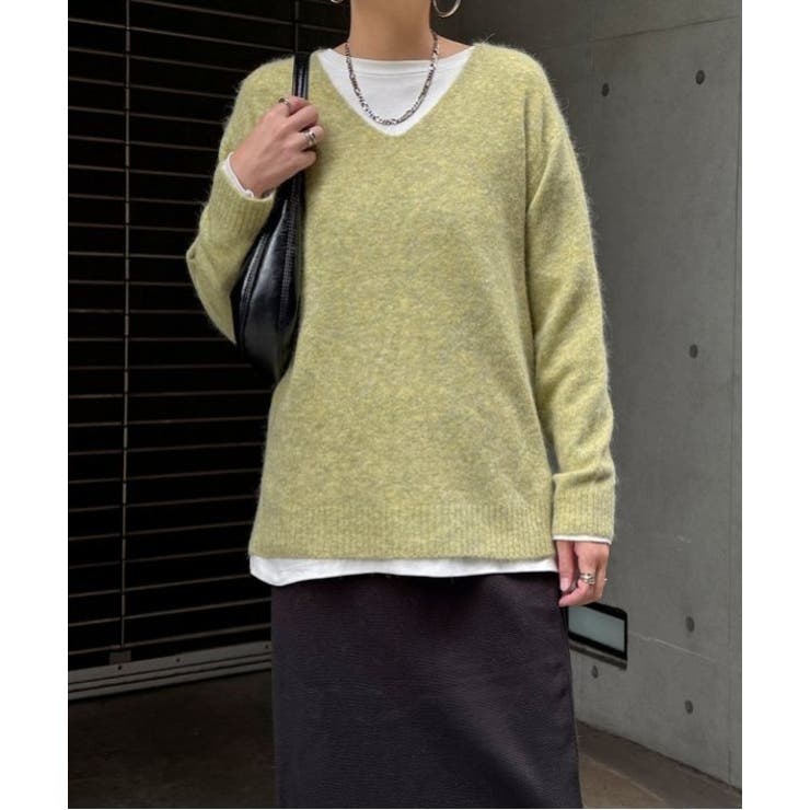 アンゴラコンVネックニット | Lbc with Life | 詳細画像23 