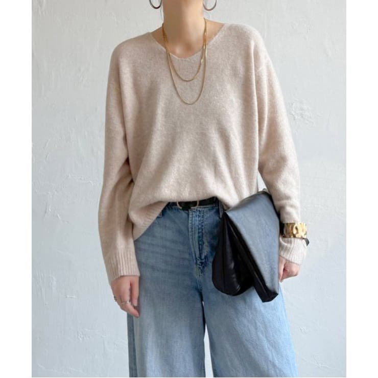 アンゴラコンVネックニット | Lbc with Life | 詳細画像28 