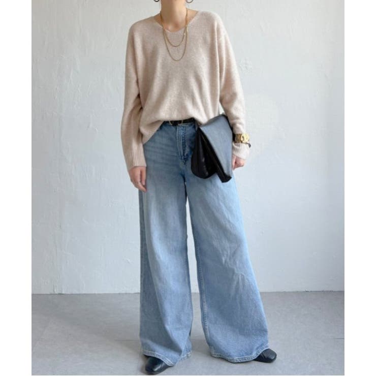 アンゴラコンVネックニット | Lbc with Life | 詳細画像30 