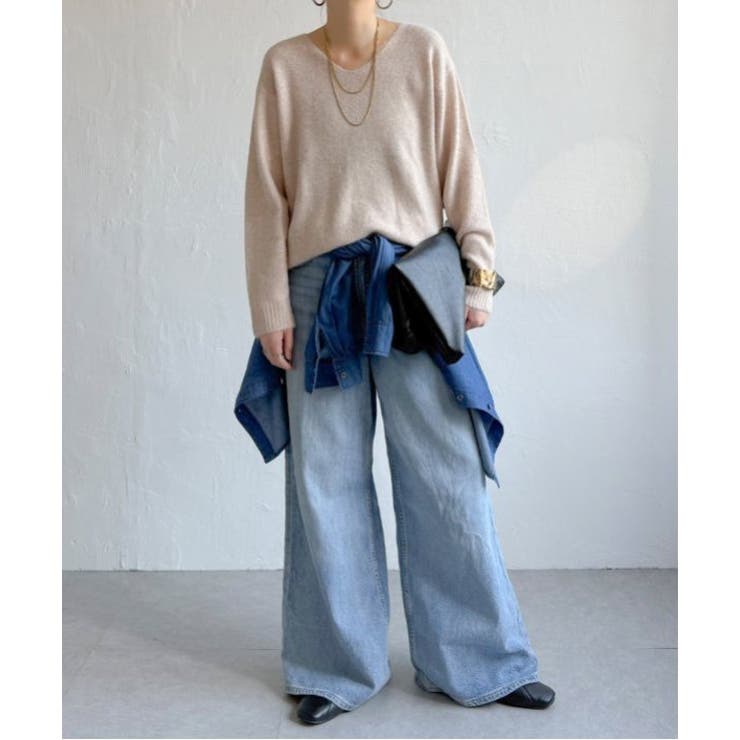 アンゴラコンVネックニット | Lbc with Life | 詳細画像31 