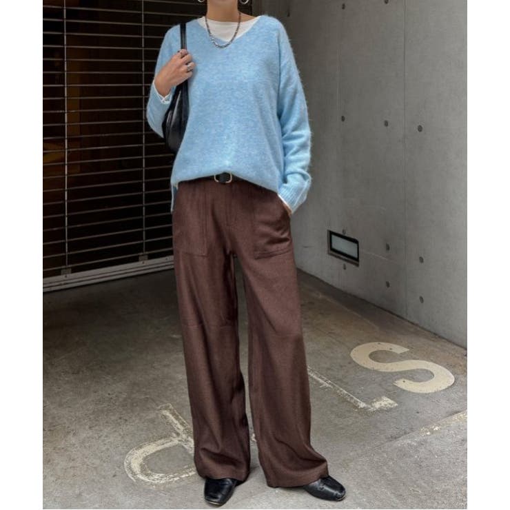 アンゴラコンVネックニット | Lbc with Life | 詳細画像35 