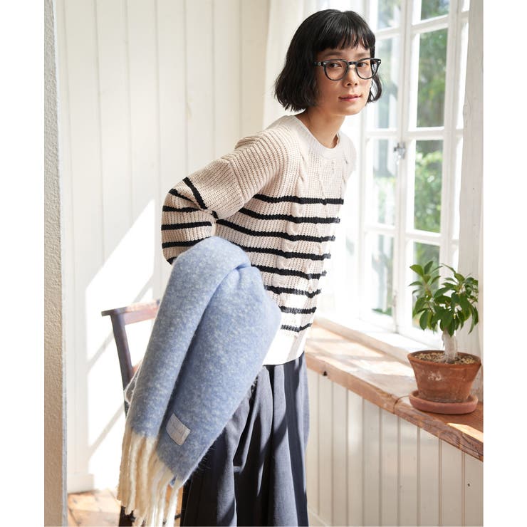 マットモールケーブルニットプルオーバー | Lbc with Life | 詳細画像7 