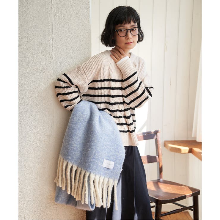 マットモールケーブルニットプルオーバー | Lbc with Life | 詳細画像9 