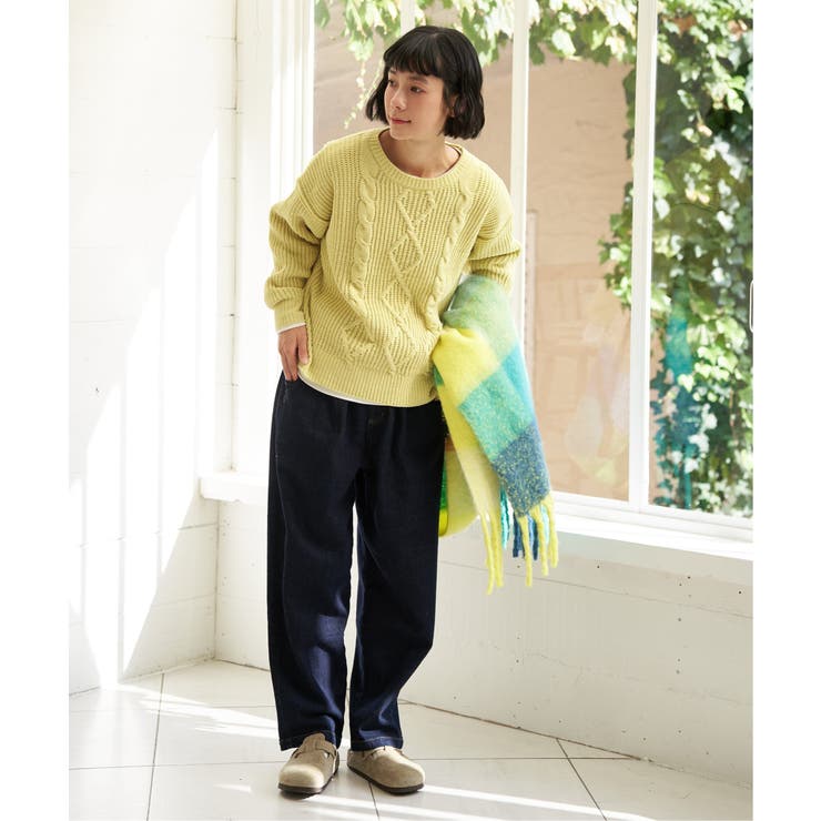 マットモールケーブルニットプルオーバー | Lbc with Life | 詳細画像15 