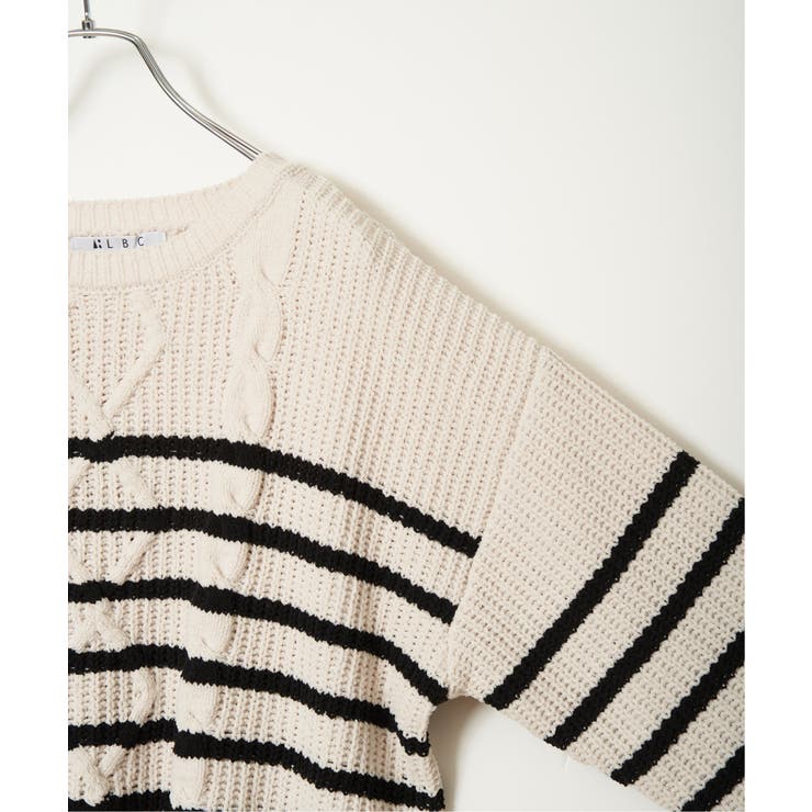 マットモールケーブルニットプルオーバー | Lbc with Life | 詳細画像32 