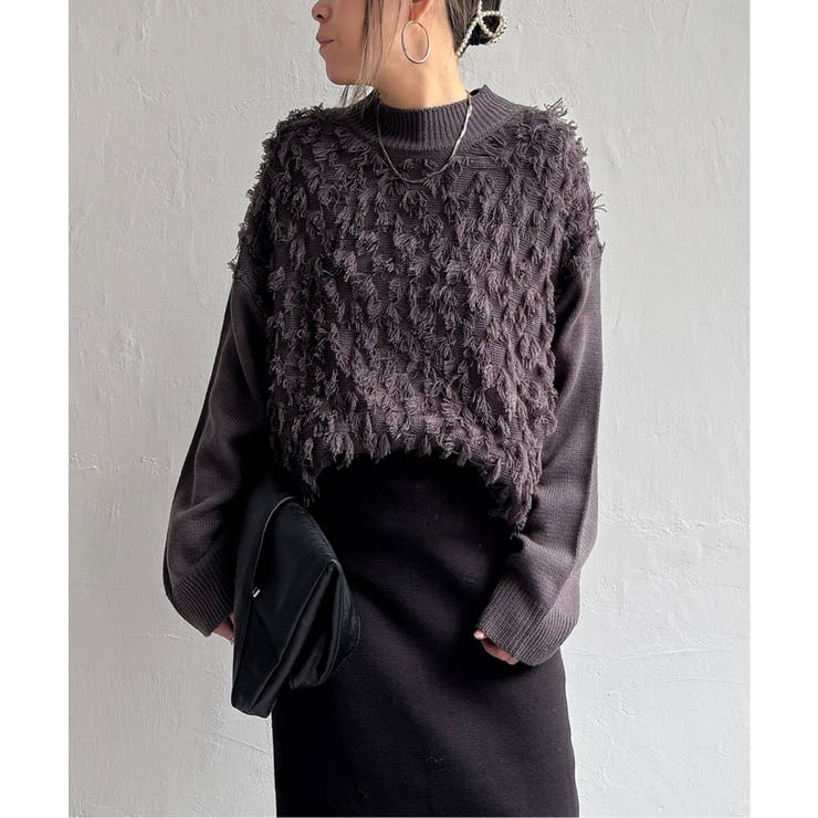 フリンジニットプルオーバー | Lbc with Life | 詳細画像7 