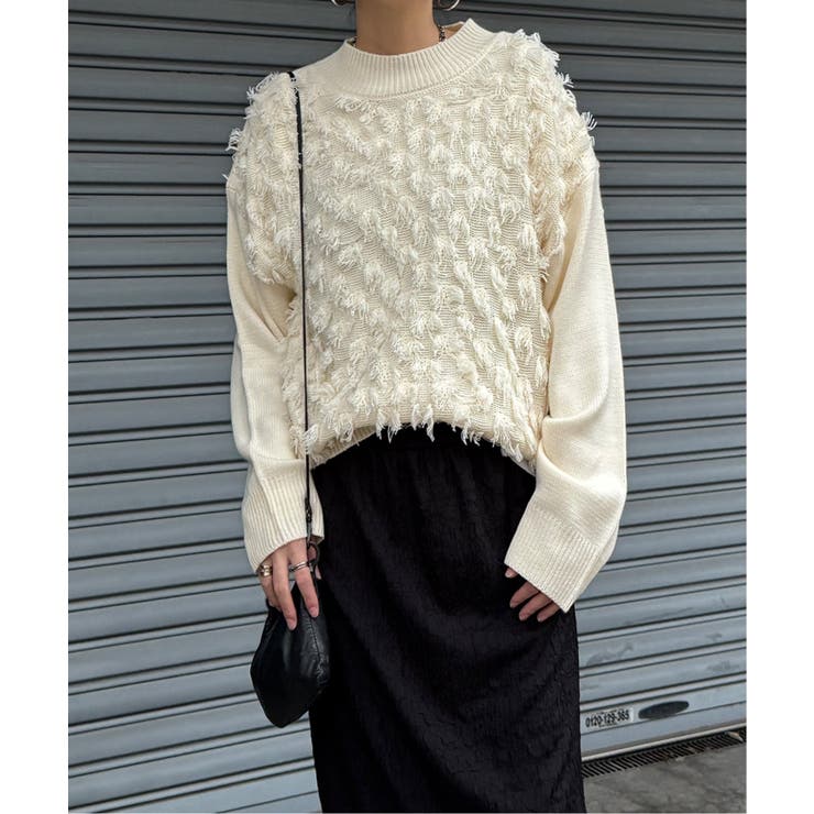 フリンジニットプルオーバー | Lbc with Life | 詳細画像14 