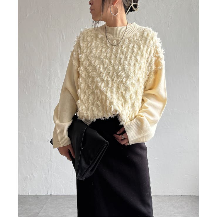 フリンジニットプルオーバー | Lbc with Life | 詳細画像16 