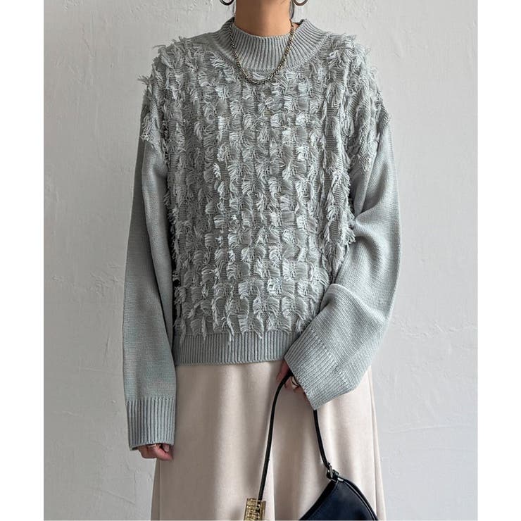 フリンジニットプルオーバー | Lbc with Life | 詳細画像19 