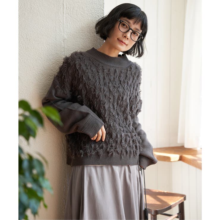 フリンジニットプルオーバー | Lbc with Life | 詳細画像1 