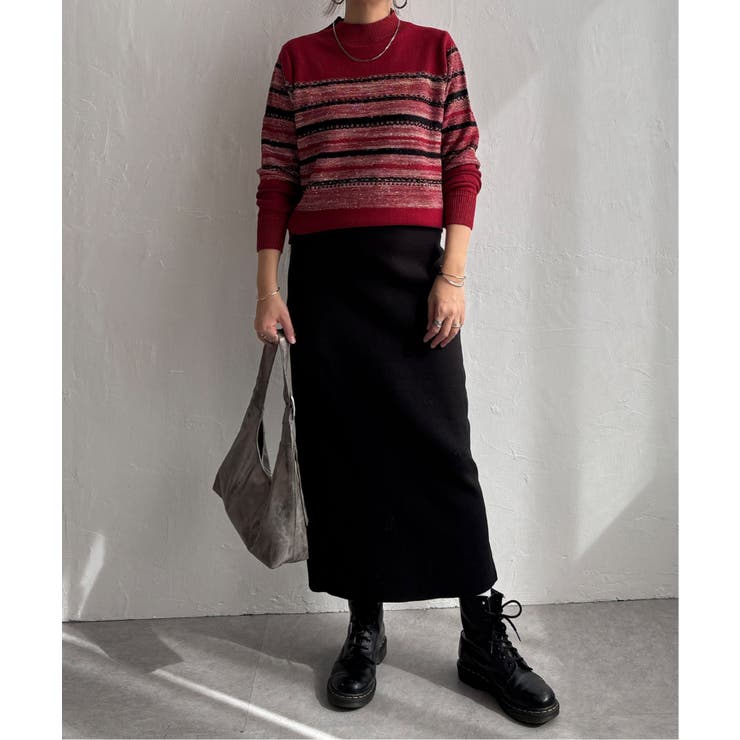 ラメネップボーダーニットプルオーバー | Lbc with Life | 詳細画像8 