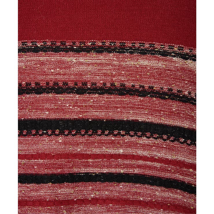 ラメネップボーダーニットプルオーバー | Lbc with Life | 詳細画像13 