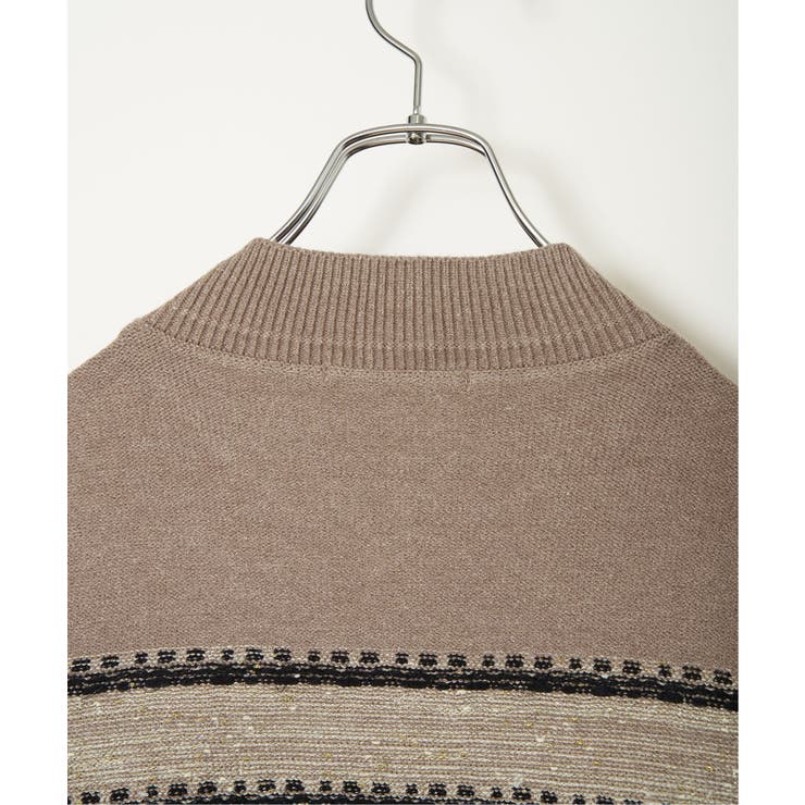 ラメネップボーダーニットプルオーバー | Lbc with Life | 詳細画像31 