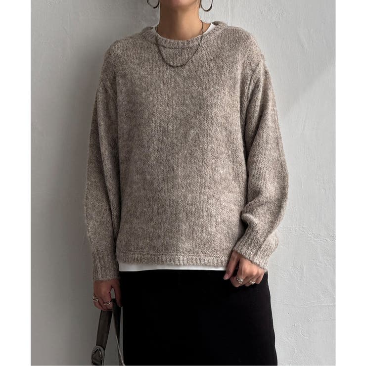 モヘヤタッチラウンドヘムプルオーバー | Lbc with Life | 詳細画像7 