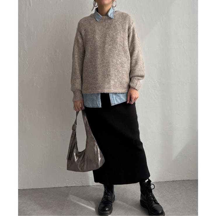 モヘヤタッチラウンドヘムプルオーバー | Lbc with Life | 詳細画像10 