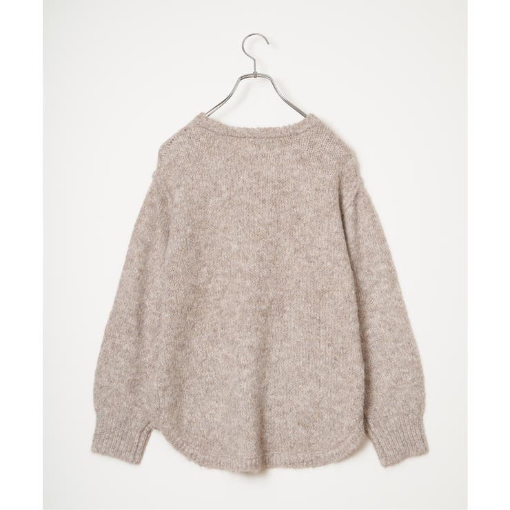 モヘヤタッチラウンドヘムプルオーバー | Lbc with Life | 詳細画像18 