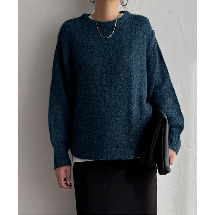 モヘヤタッチラウンドヘムプルオーバー | Lbc with Life | 詳細画像1 