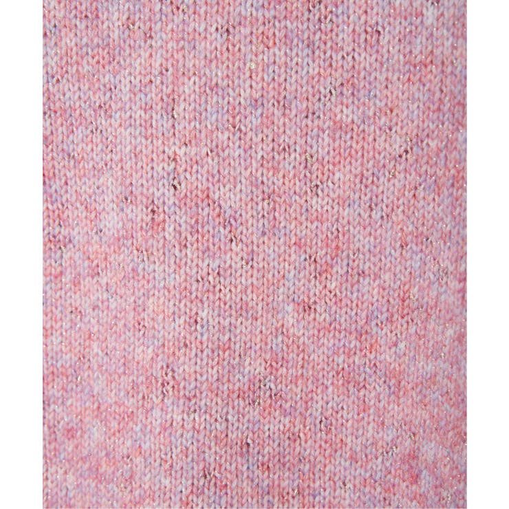 ラメノットヤーン配色ニットプルオーバー | Lbc with Life | 詳細画像31 