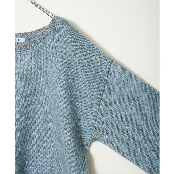 ラメノットヤーン配色ニットプルオーバー | Lbc with Life | 詳細画像36 