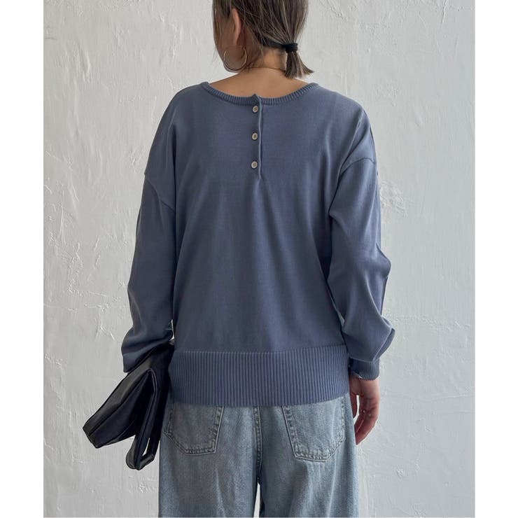 コットンタッチ2WAYヘンリーニット | Lbc with Life | 詳細画像11 