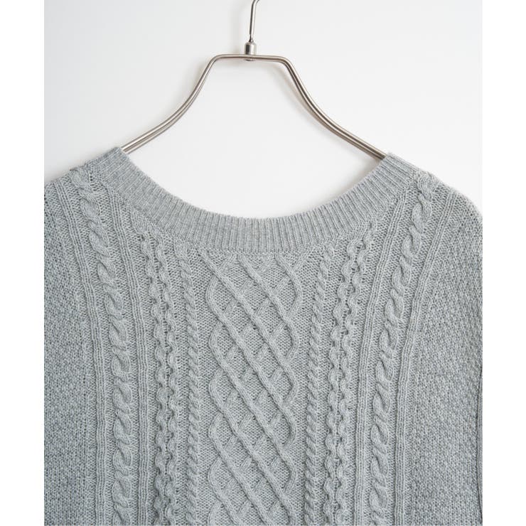 ウール混ケーブル2WAYベスト | Lbc with Life | 詳細画像37 