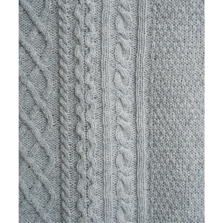 ウール混ケーブル2WAYベスト | Lbc with Life | 詳細画像40 