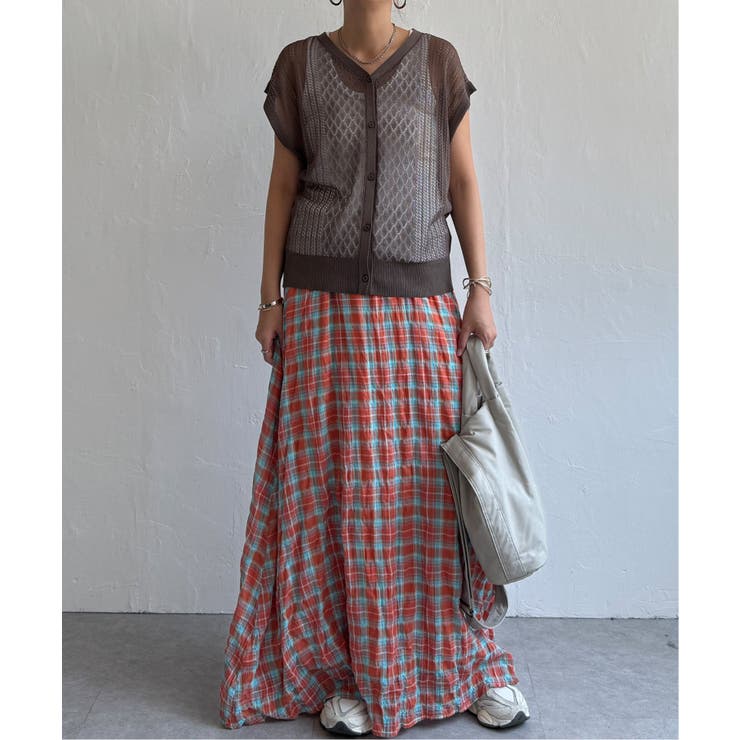 透かし編み2WAYベスト | Lbc with Life | 詳細画像7 