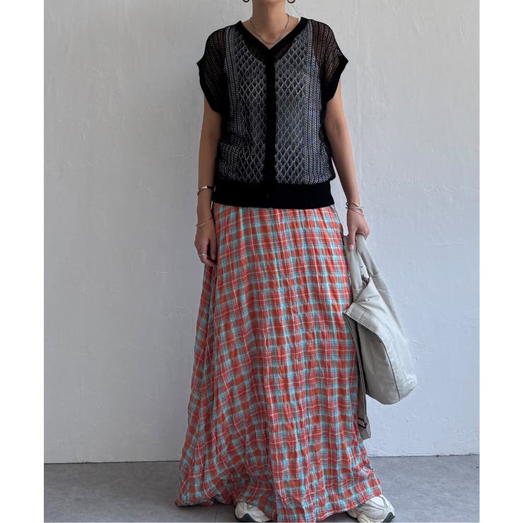 透かし編み2WAYベスト | Lbc with Life | 詳細画像15 