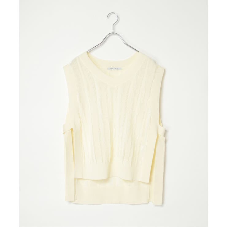 フリンジシアーサイドリボンベスト | Lbc with Life | 詳細画像31 