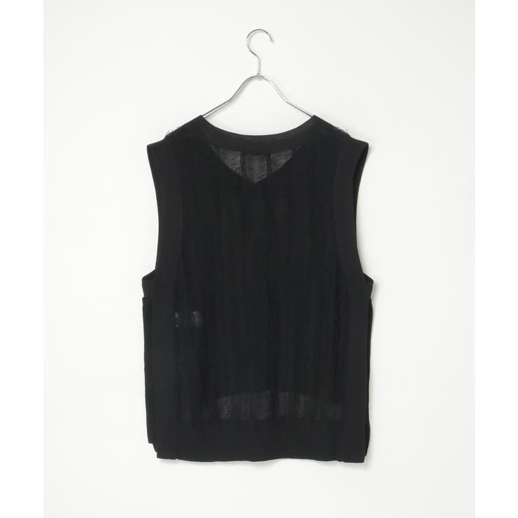 フリンジシアーサイドリボンベスト | Lbc with Life | 詳細画像35 