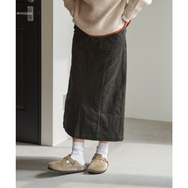 コーデュロイベイカーIラインスカート | Lbc with Life | 詳細画像6 