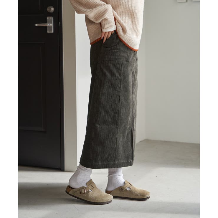 コーデュロイベイカーIラインスカート | Lbc with Life | 詳細画像7 