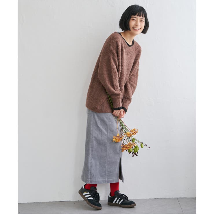 コーデュロイベイカーIラインスカート | Lbc with Life | 詳細画像13 