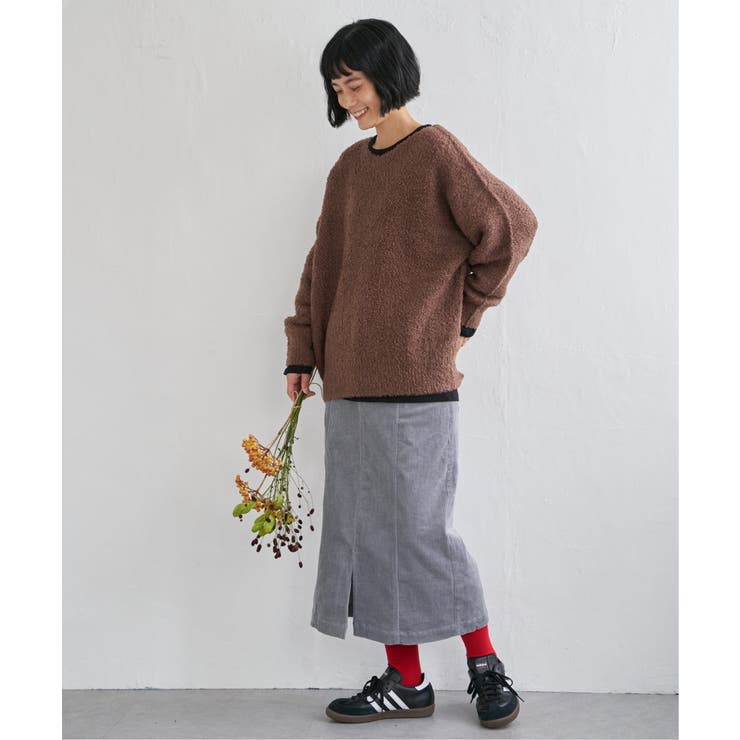 コーデュロイベイカーIラインスカート | Lbc with Life | 詳細画像14 