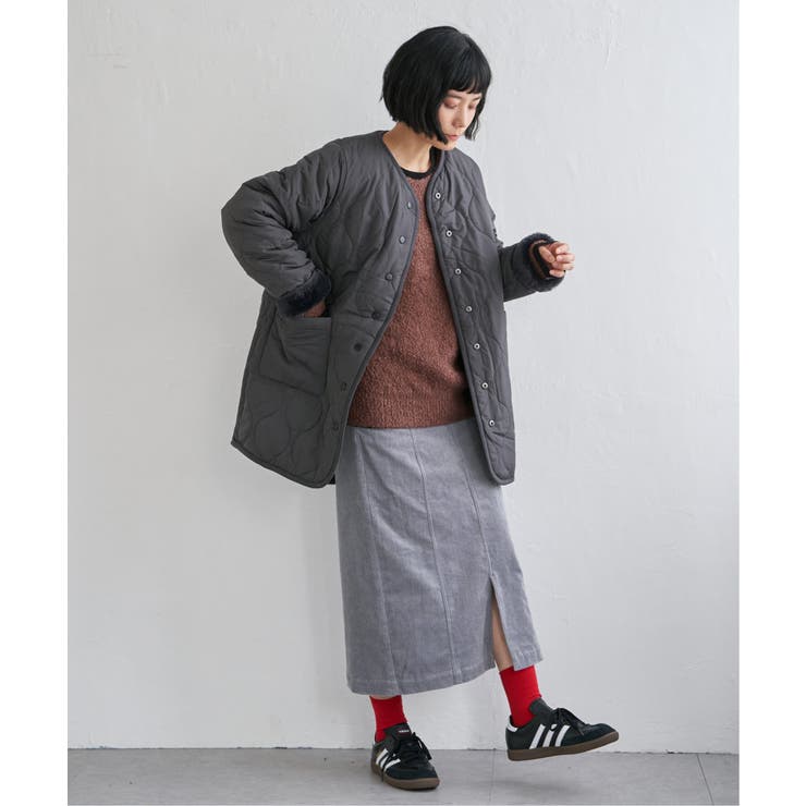 コーデュロイベイカーIラインスカート | Lbc with Life | 詳細画像16 