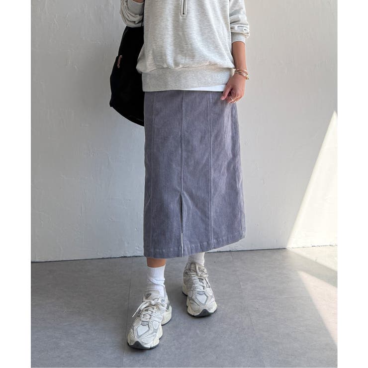 コーデュロイベイカーIラインスカート | Lbc with Life | 詳細画像19 
