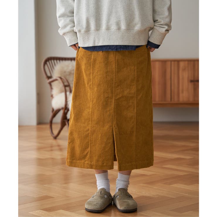 コーデュロイベイカーIラインスカート | Lbc with Life | 詳細画像22 