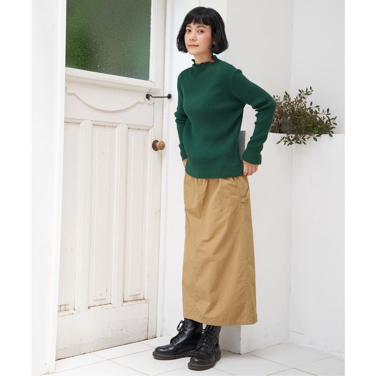 コットンツイルワークベルトスカート | Lbc with Life | 詳細画像9 